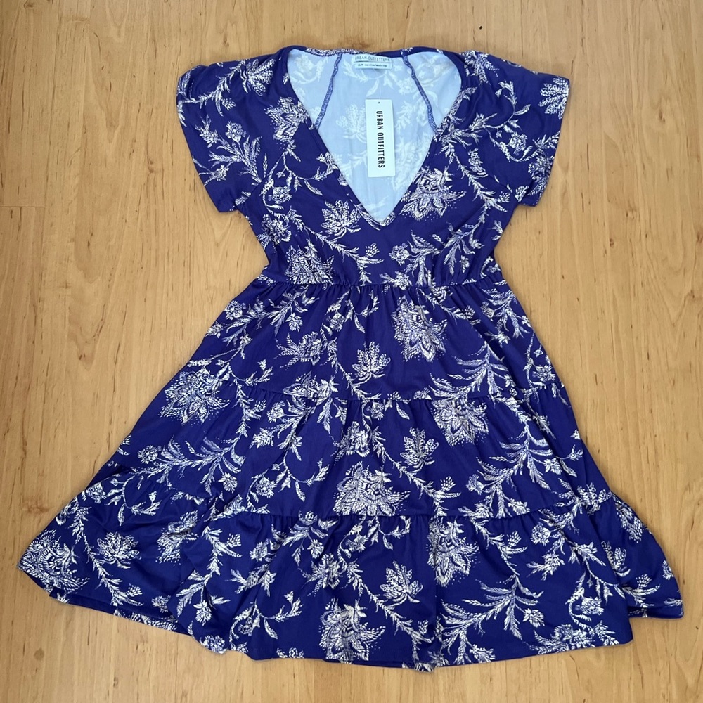 Urban outfitters Julia ruffle mini dress